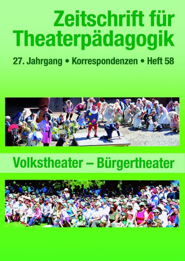 Heft 58: Volkstheater - Bürgertheater